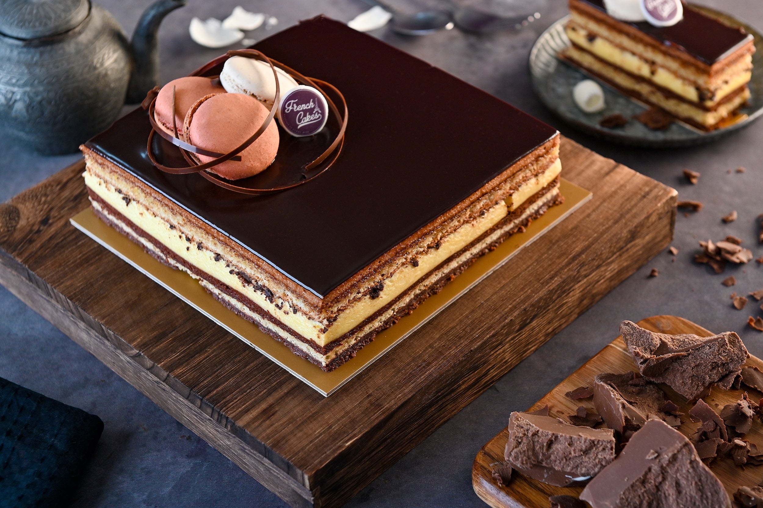 Chocolate Trios Cake