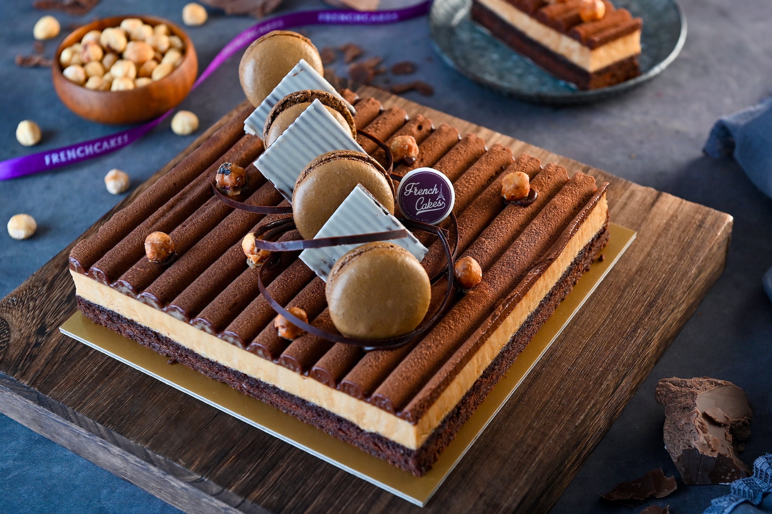 Hazelnut Mousse Cake